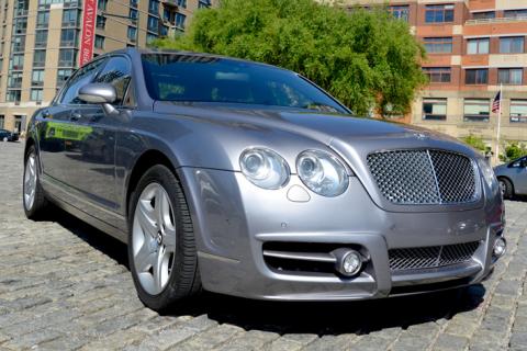 Bentley limousine in NYC